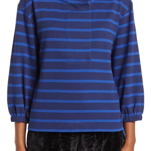 NWT - Tommy Bahama - Montego Bay Half Snap Pullover Sweatshirt S/P - Picture 2 of 7